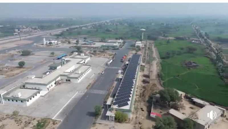 Uch Shareef Motorway Solar Plant
